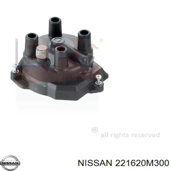 Крышка распределителя зажигания (трамблера) Nissan/Infiniti 221620M300 цена, от 15.65 USD