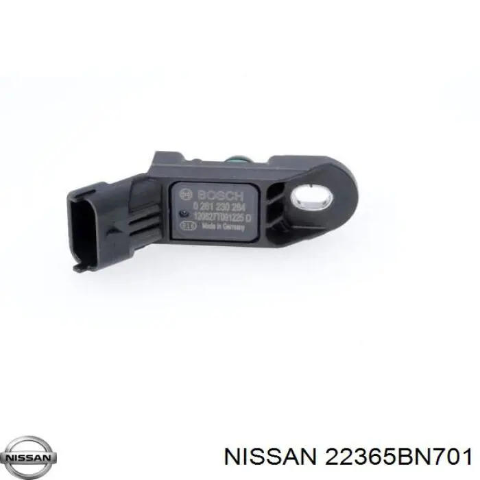 22365BN701 Nissan датчик давления во впускном коллекторе, map