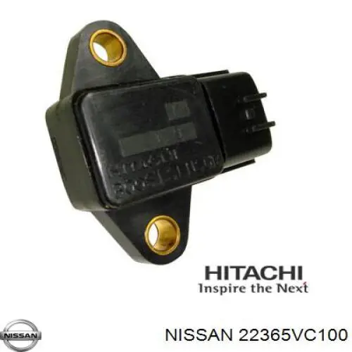 22365VC10A Nissan датчик давления наддува