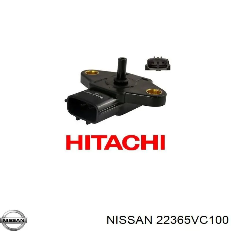 Датчик давления нагнетания воздуха Nissan/Infiniti 22365VC100 цена, от 31.67 USD