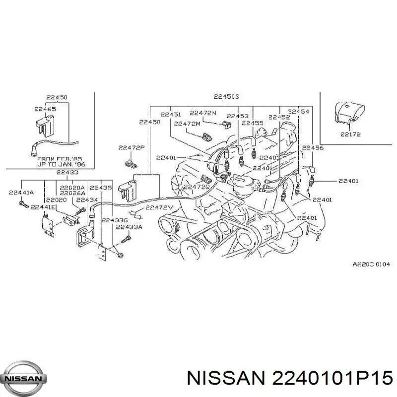 2240101P15 Nissan/Infiniti