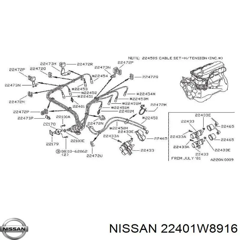 Свеча зажигания Nissan/Infiniti 22401W8916 цена, от 2.78 USD