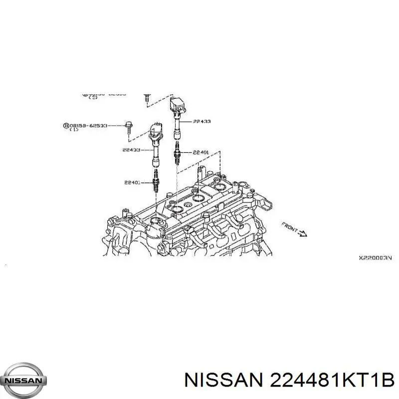 Модуль зажигания Nissan/Infiniti 224481KT1B цена, от 50.79 USD