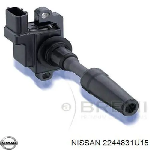 2244831U15 Nissan bobina de ignição