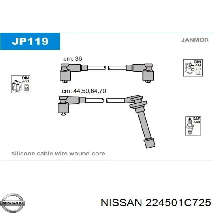  224501C725 Nissan