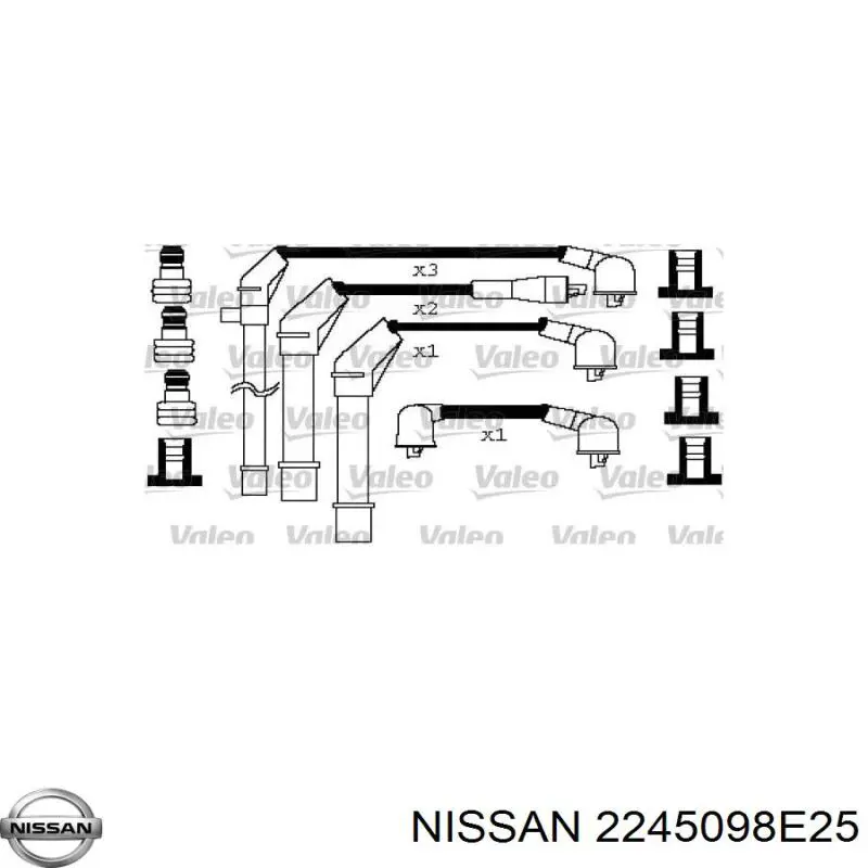 Провода зажигания Nissan/Infiniti 2245098E25 цена, от 68.35 USD