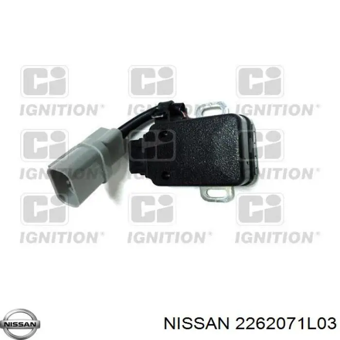 Купить 2262071L03 Nissan/Infiniti Потенциометр