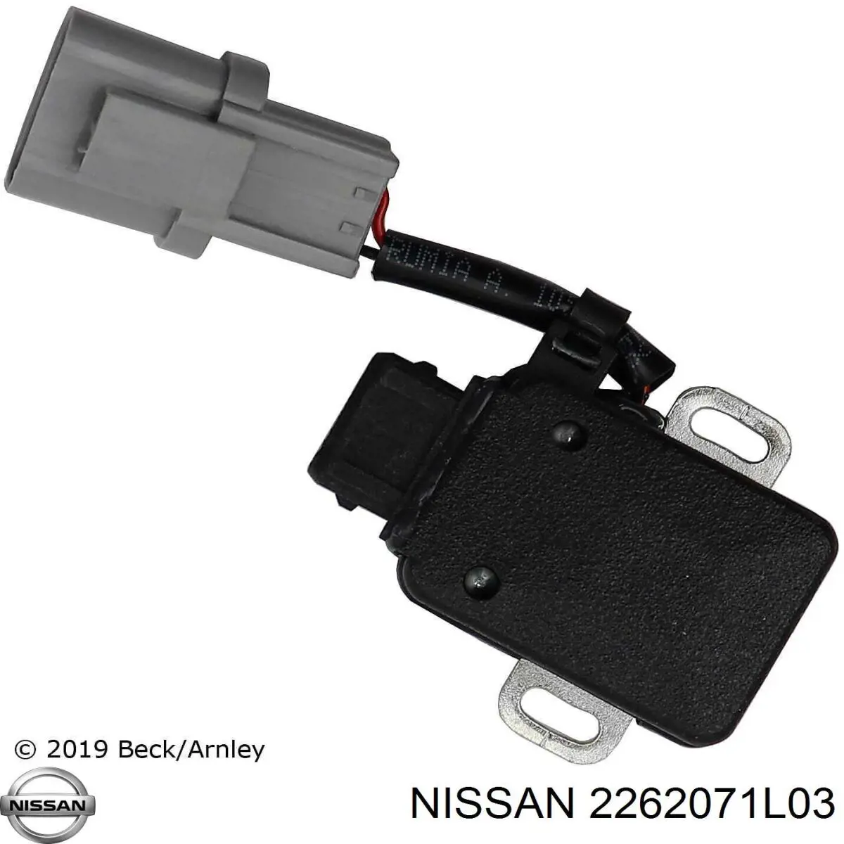 Датчик дроссельной заслонки  Nissan/Infiniti 2262071L03 цена, от 29.93 USD