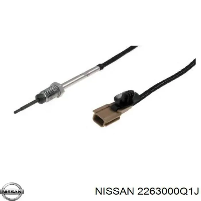 2263000Q1J Nissan датчик температуры отработавших газов (ог, перед турбиной)