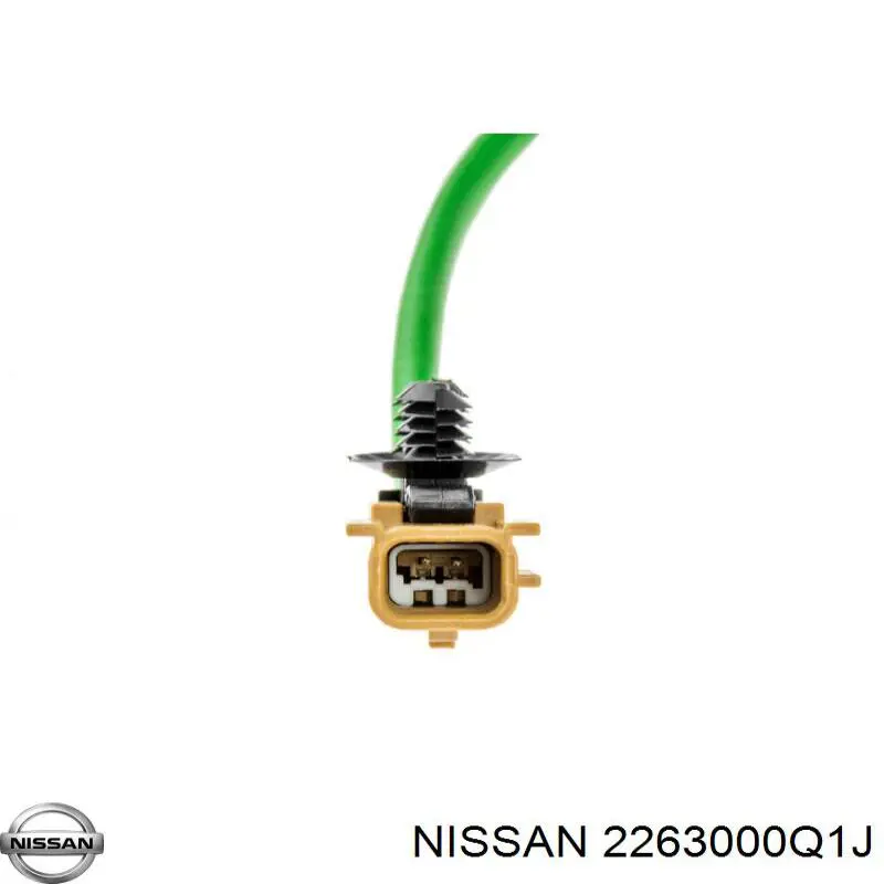 Sensor de temperatura, gas de escape, antes de turbina 2263000Q1J Nissan