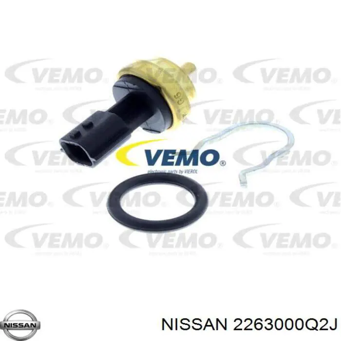 Sensor de temperatura 2263000Q2J Nissan