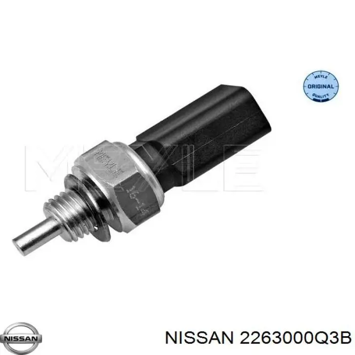 2263000Q3B Nissan датчик температуры охлаждающей жидкости