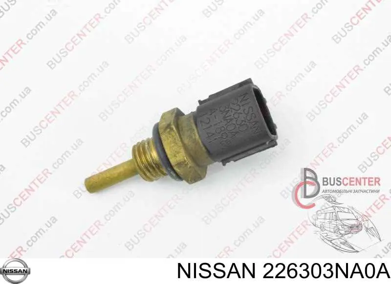 226303NA0A Nissan sensor de temperatura do fluido de esfriamento