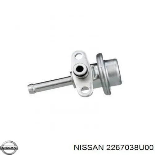 Регулятор давления топлива в топливной рейке Nissan/Infiniti 2267038U00 цена, от  USD