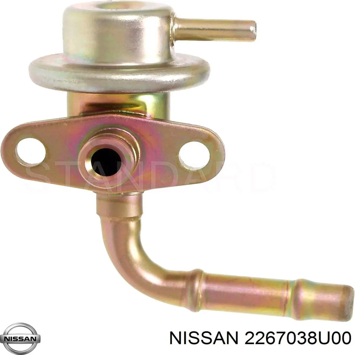 2267038U00 Nissan regulador de pressão de combustível na régua de injectores