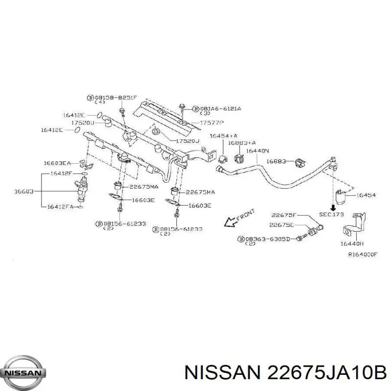  22675JA10B Nissan/Infiniti