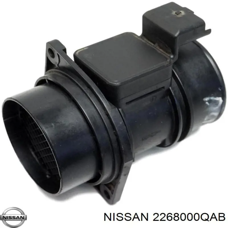 2268000QAB Nissan sensor de fluxo (consumo de ar, medidor de consumo M.A.F. - (Mass Airflow))