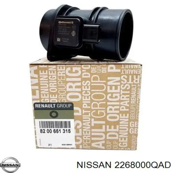 ДМРВ 2268000QAD Nissan