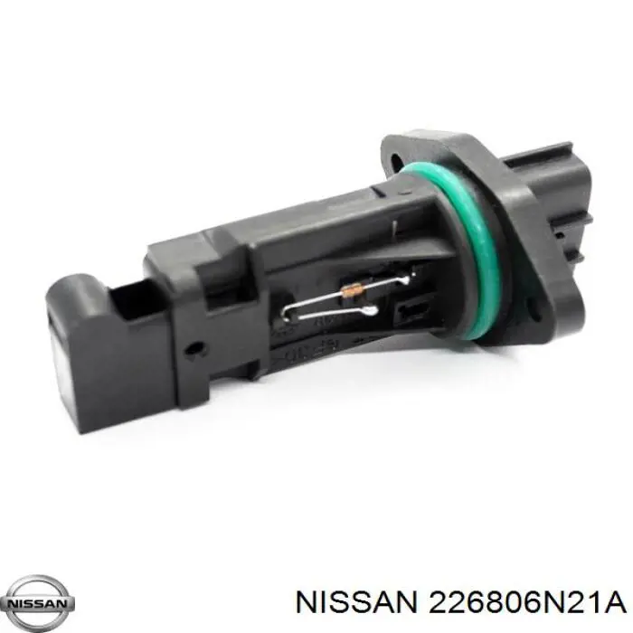 226806N211 Nissan sensor de fluxo (consumo de ar, medidor de consumo M.A.F. - (Mass Airflow))