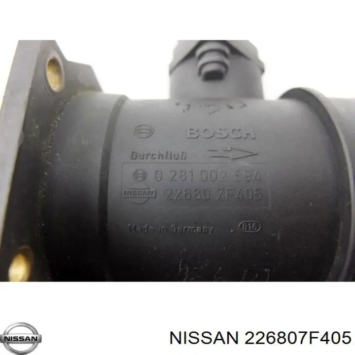 Датчик массового расхода воздуха Bosch 0281002595 цена, от 86.43 USD