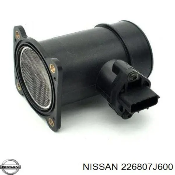 226807J600 Nissan sensor de fluxo (consumo de ar, medidor de consumo M.A.F. - (Mass Airflow))