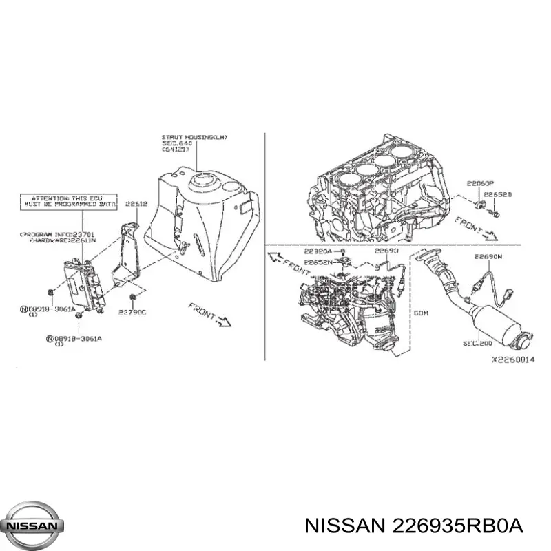  Nissan/Infiniti 226935RB0A цена, от 88.69 USD