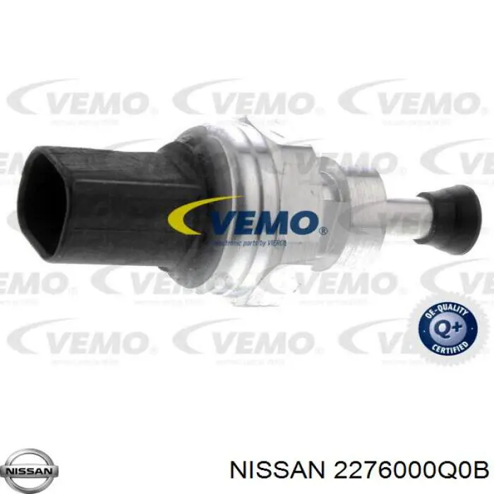 2276000Q0B Nissan sensor de pressão dos gases de escape