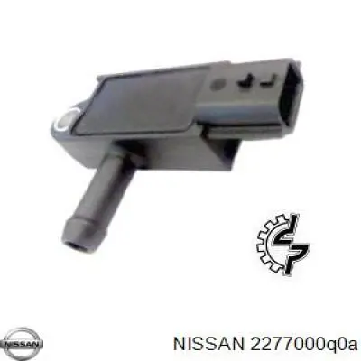 Датчик давления выхлопных газов Nissan 2277000Q0A