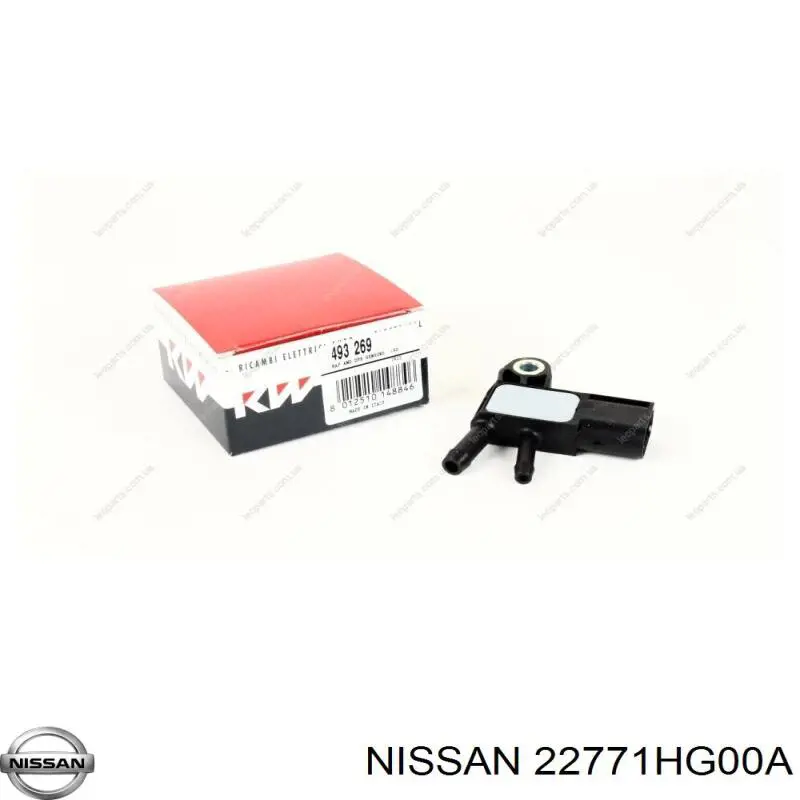 22771HG00A Nissan/Infiniti Датчик давления выхлопных газов