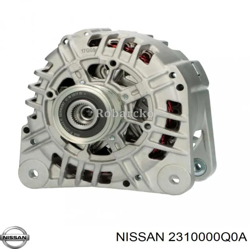 23100-00Q0A Nissan генератор