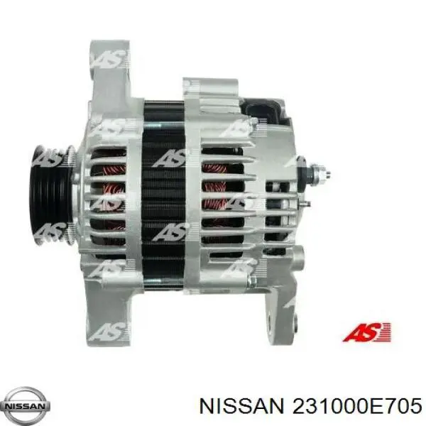 Автомобильный генератор Nissan/Infiniti 231000E705 цена, от 216.51 USD