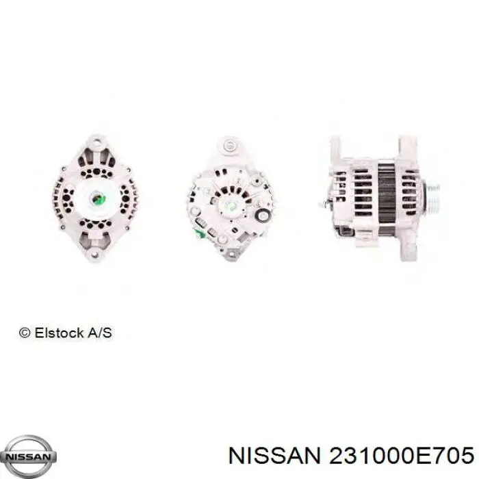 Купить 231000E705 Nissan/Infiniti Генератор