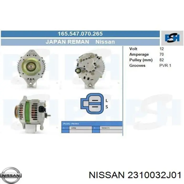  2310032J01 Nissan