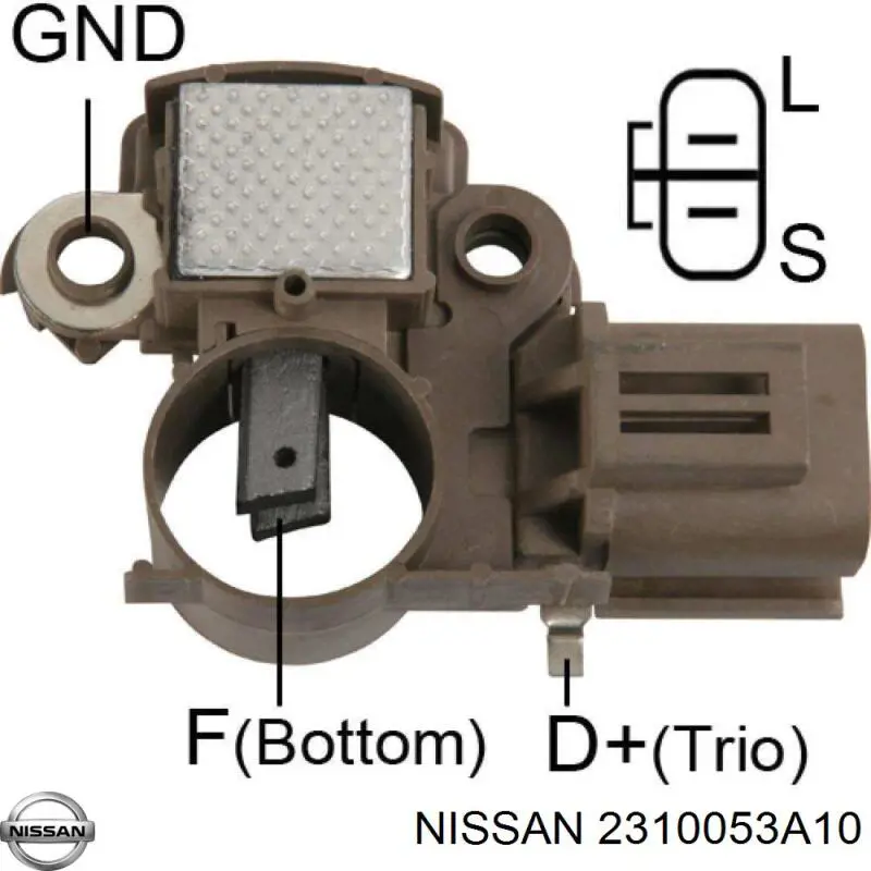 2310053A10 Nissan генератор