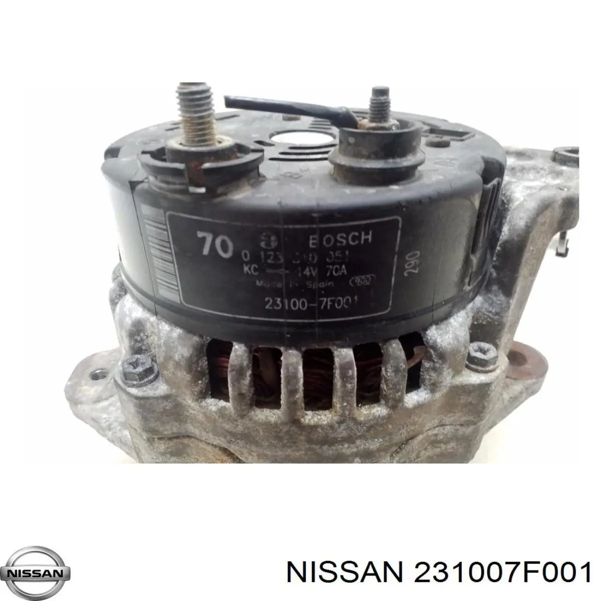 Автомобильный генератор Nissan/Infiniti 231007F001 цена, от 97.80 USD