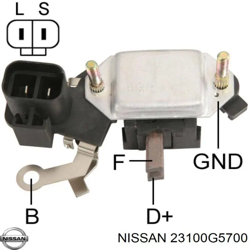 23100G5700 Nissan генератор