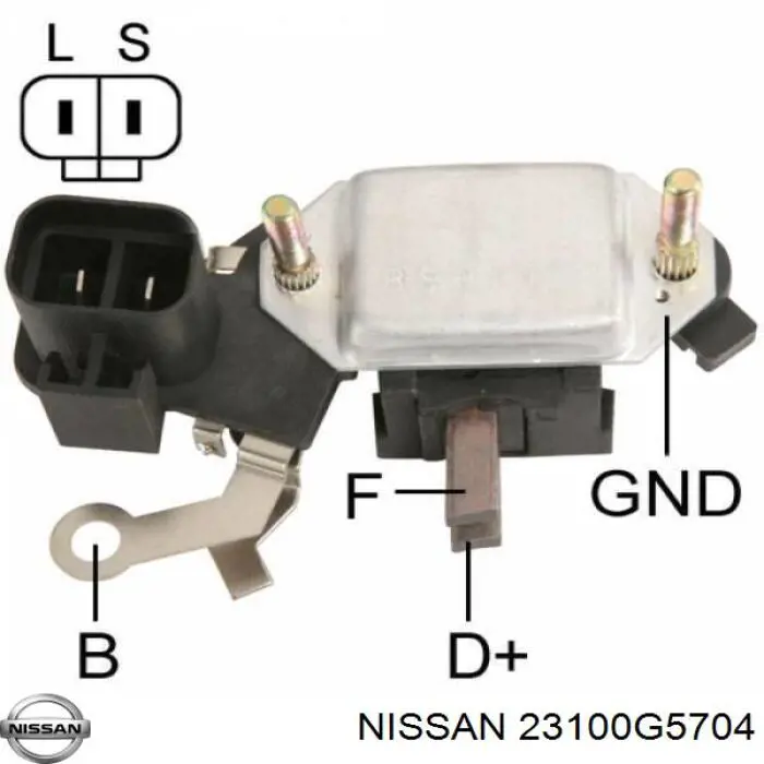 23100G5704 Nissan генератор