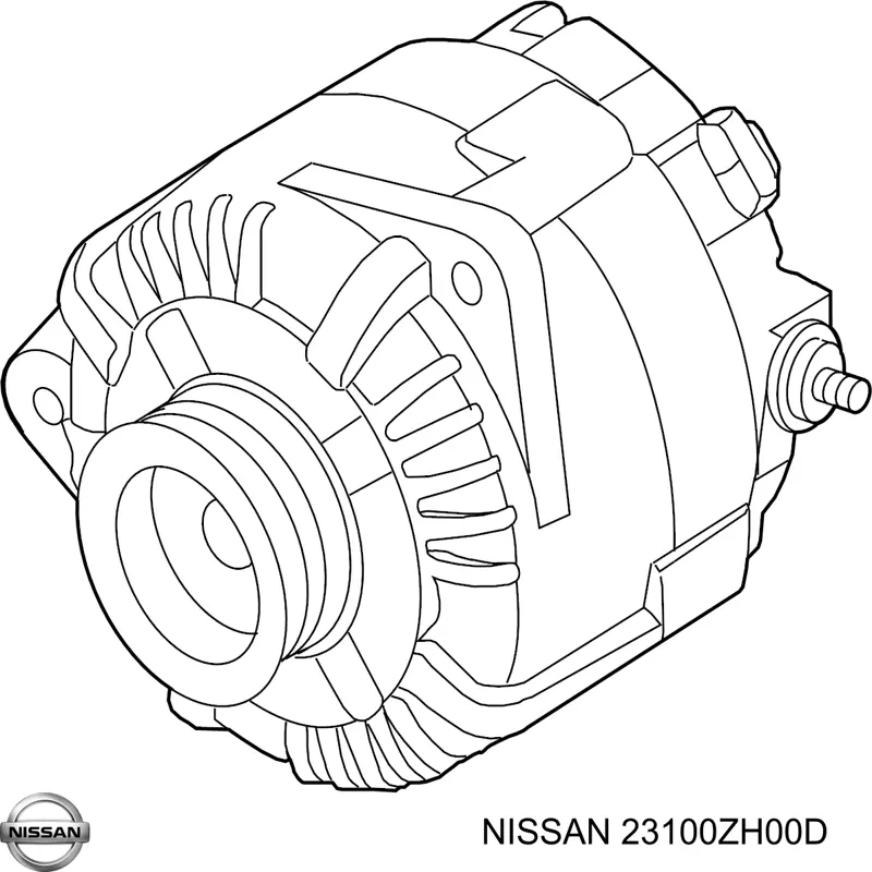 23100ZH00B Nissan/Infiniti Генератор автомобильный