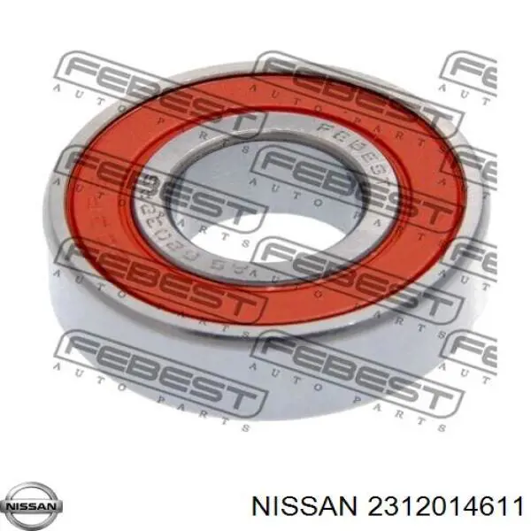 2312014611 Nissan rolamento de suporte da árvore primária da caixa de mudança (rolamento de centragem de volante)