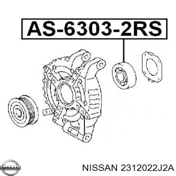 Купить CBE58136AS Casco Подшипники генератора