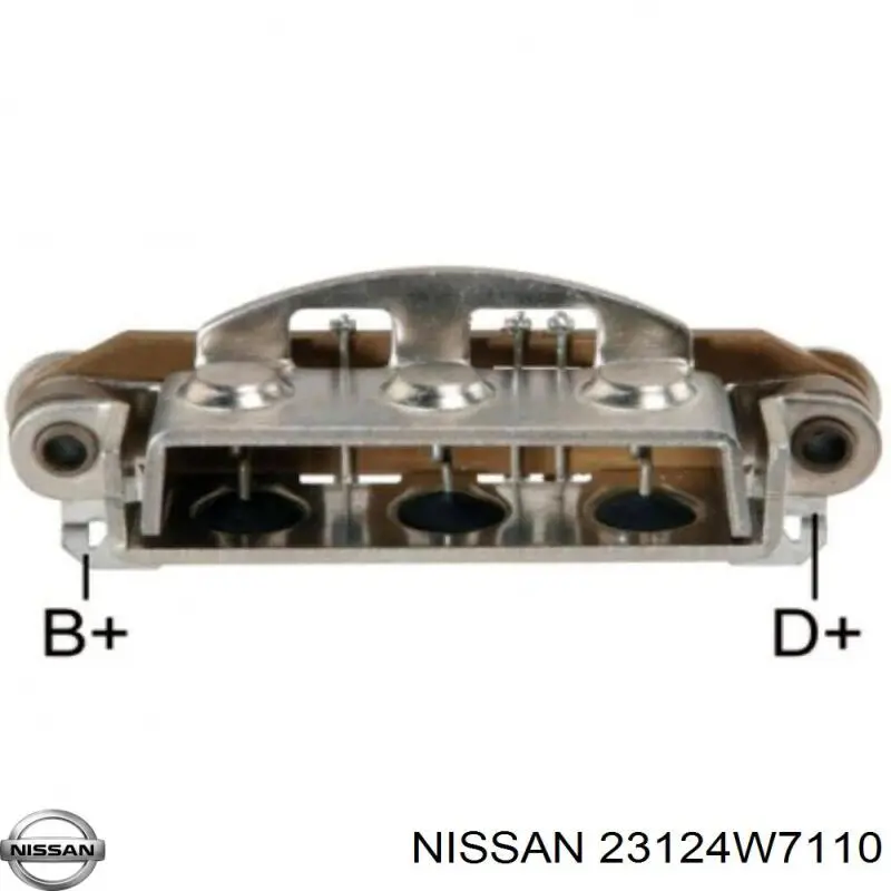 23124W7110 Nissan мост диодный генератора