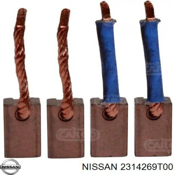 Купить 2314269T00 Nissan/Infiniti Щетки генератора