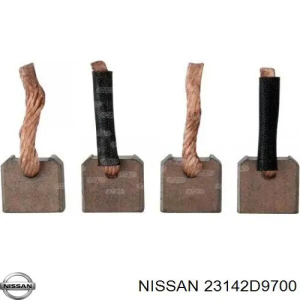 23142D9700 Nissan escova do gerador