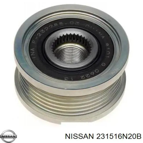 Инерционный шкив Nissan/Infiniti 231516N20B цена, от 24.73 USD