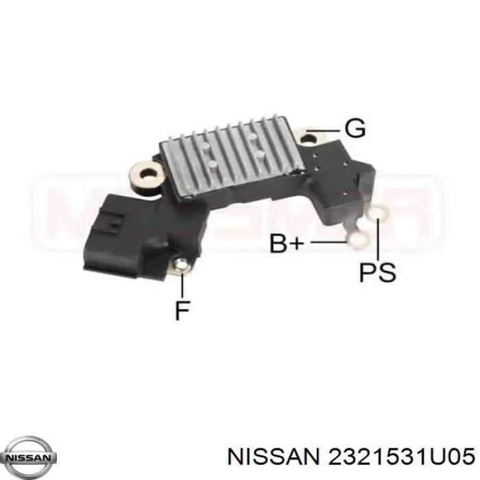 Реле генератора 2321531U05 Nissan