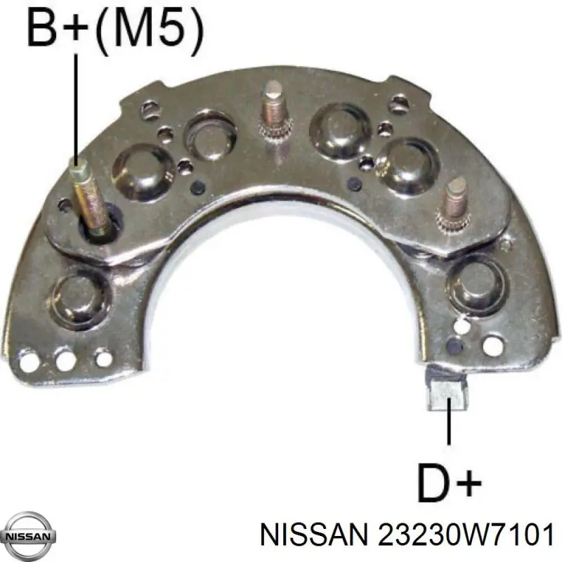 Мост диодный генератора на Nissan Bluebird 910