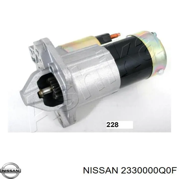 Стартер Nissan/Infiniti 2330000Q0F цена, от 33.86 USD