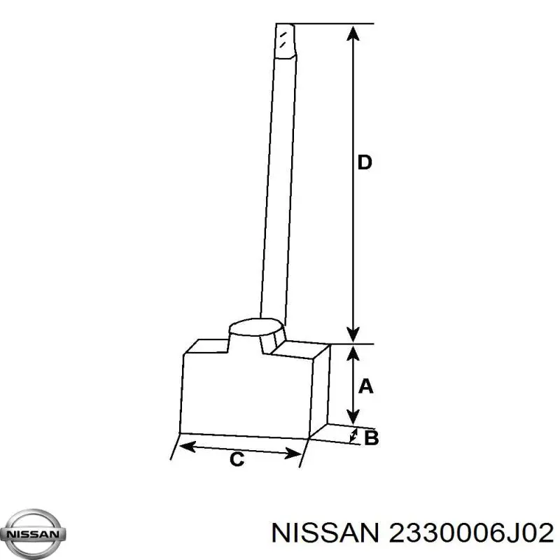 Стартер двигателя Nissan/Infiniti 2330034T00