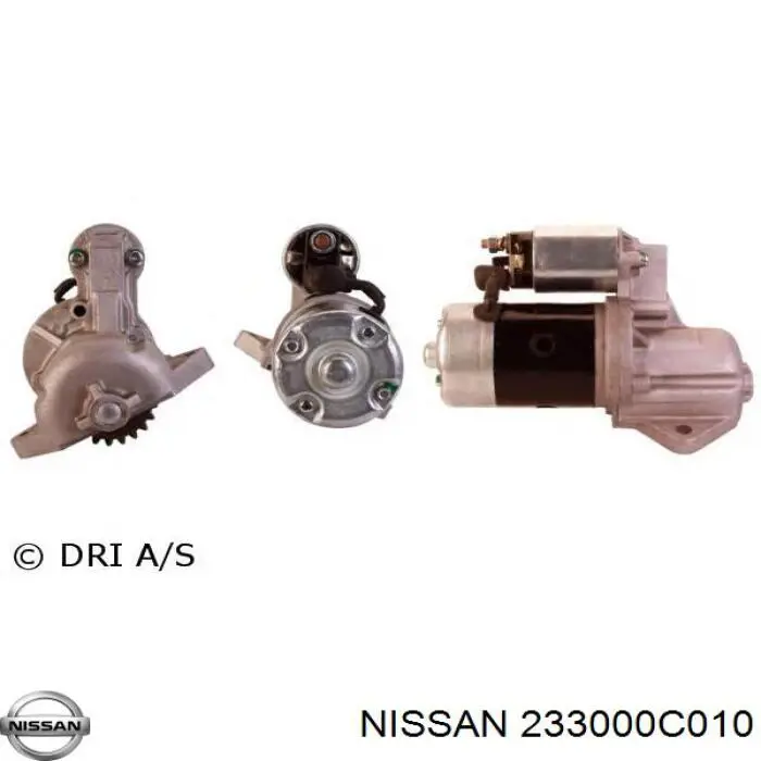 Стартер Nissan/Infiniti 233000C010 цена, от 98.76 USD