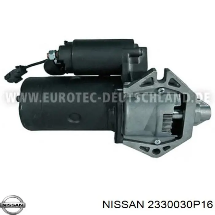 2330030P16 Nissan/Infiniti Стартер автомобиля